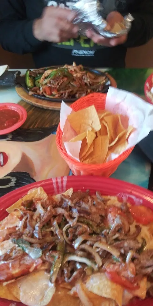 Beef Fajita Nachos
